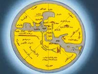 A map of the Earth by Al-Jehany, tenth century A.D.  (another side)